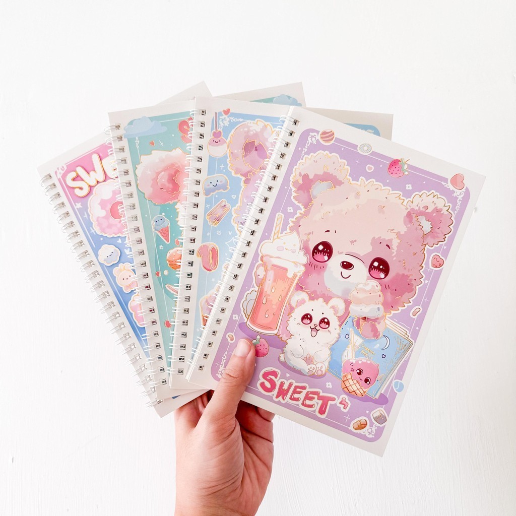 

NOTEBOOK A5 / BUKU TULIS A5 / NOTEBOOK LUCU / BUKU TULIS KARAKTER LUCU