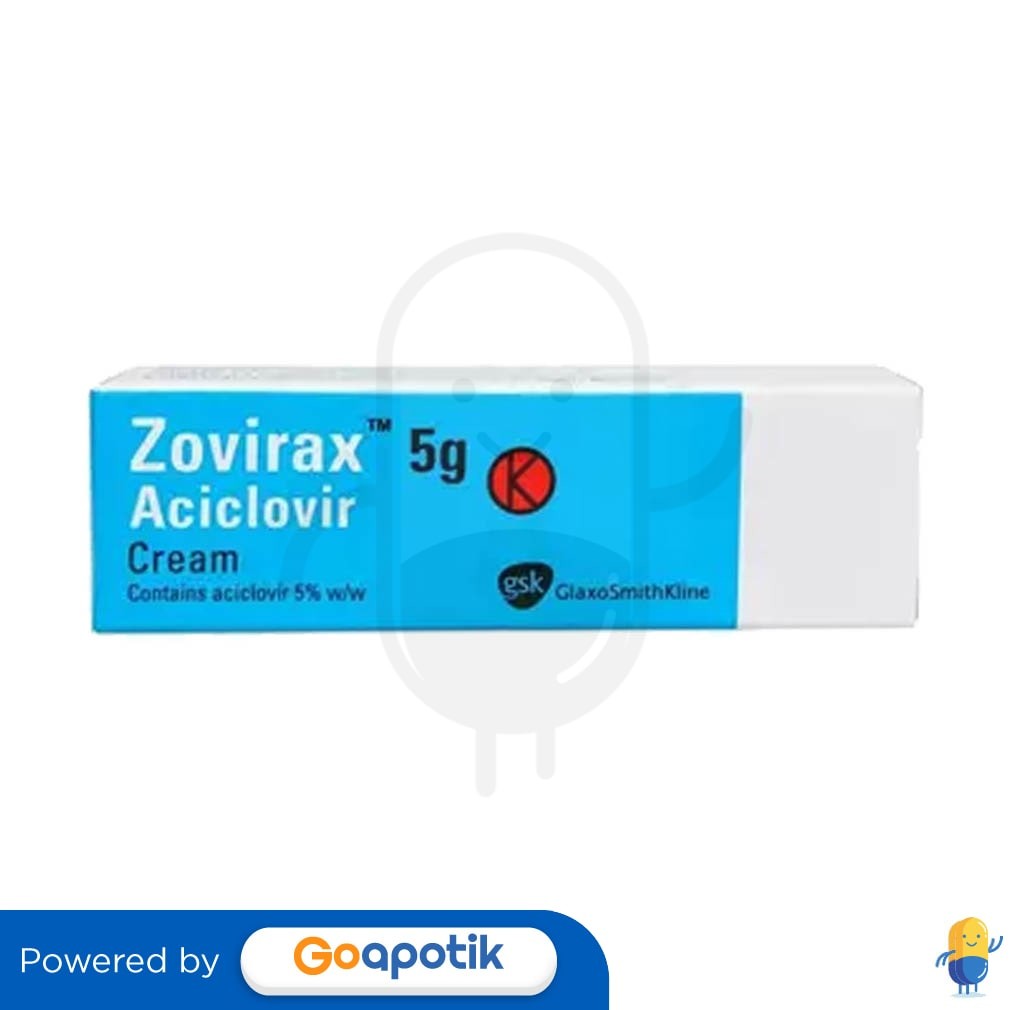 Zovirax 5% Cream 5 Gram Tube