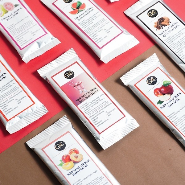 

GKC Heritage Sirup Bubuk Konsentrat Minuman Semua Varian HALAL 50 Gram All Variant Powder Syrup