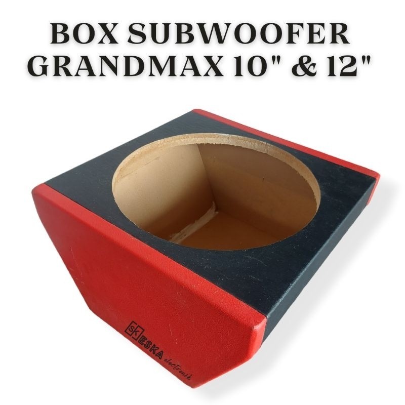 Box Subwoofer Grand Max Trapesium 10 Inch 12 inch Box Subwoofer Grand Max