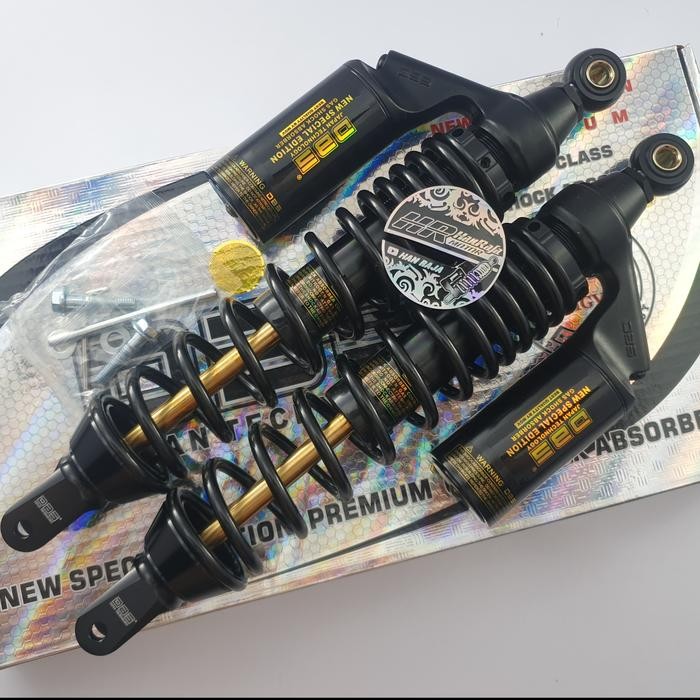 Shockbreaker DBS 725 G Series NEW EDITION 365mm HONDA PCX 160, PCX 150 - BLACK AS GOLD, 365mm