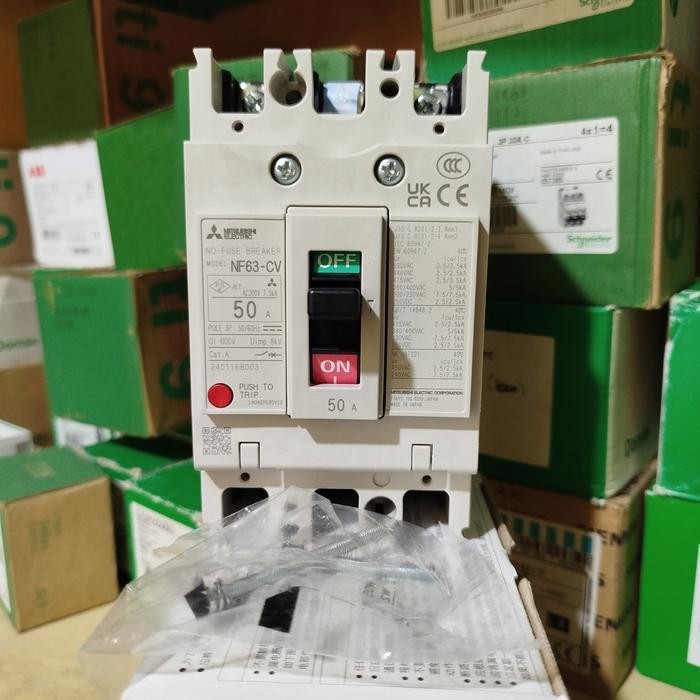 mccb mitsubishi NF63-CV 3P 50A NF63CV