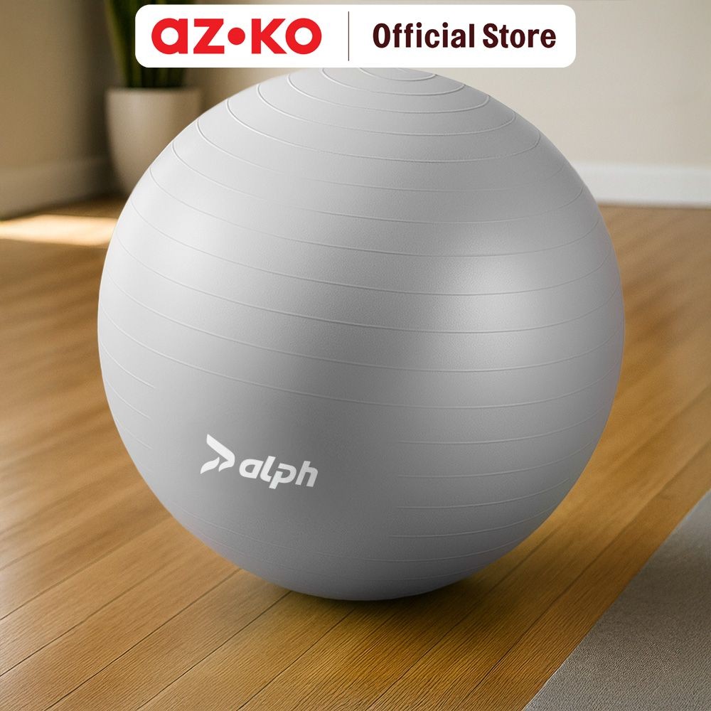 AZKO Alph Bola Fitness V2 Gym Ball Bola Yoga Fitness Ball Aksesoris Fitnes Perlengkapan Olahraga
