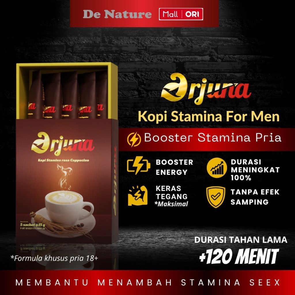 

Terlaris KOPI ARJUNA - KOPI GINGSENG BOOSTER ENERGI PRIA TAHAN LAMA