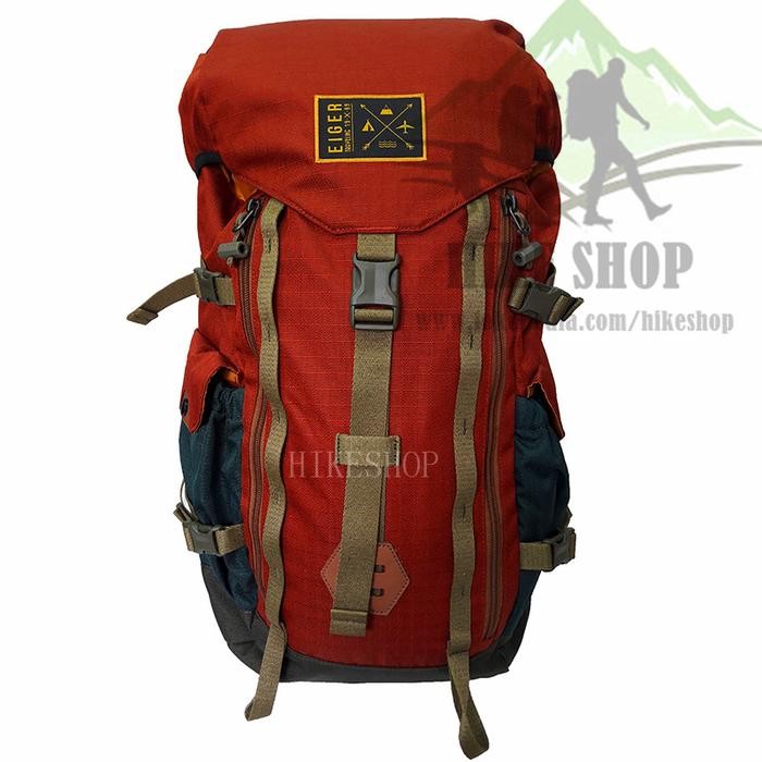 Tas Ransel Eiger 2523 Migrate Truck 35 Maroon- Backpack Outdoor/Travel - Brown