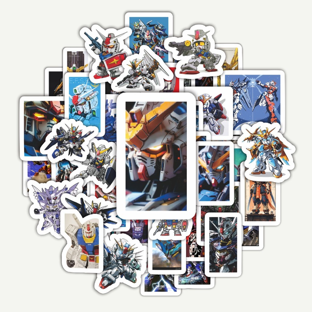 

Sticker Pack Stiker Gundam V7 | Sticker TUMBLR | Stiker LAPTOP KOPER HELM