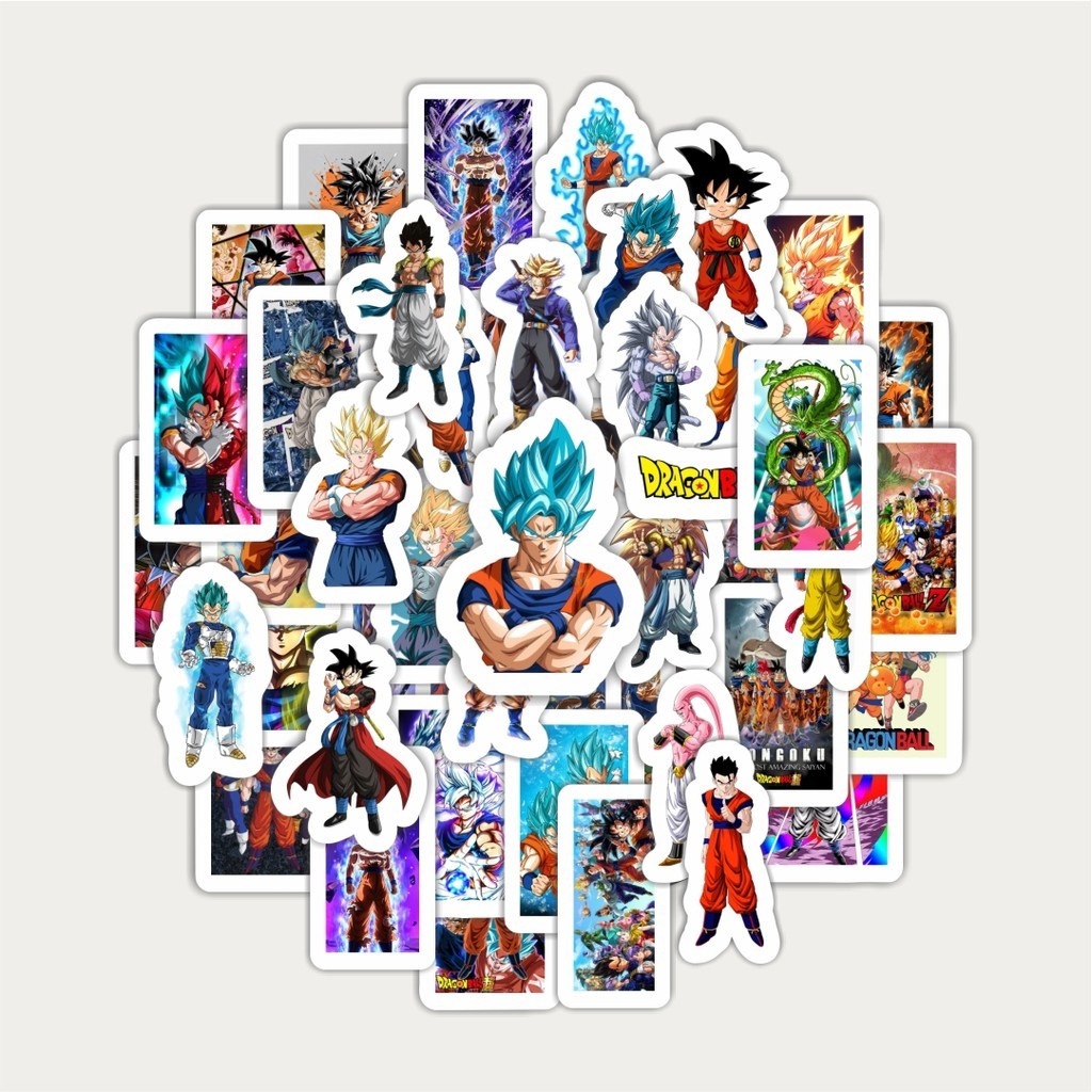 

Sticker Pack Stiker Anime Dragon Ball | Sticker TUMBLR | Stiker LAPTOP KOPER HELM