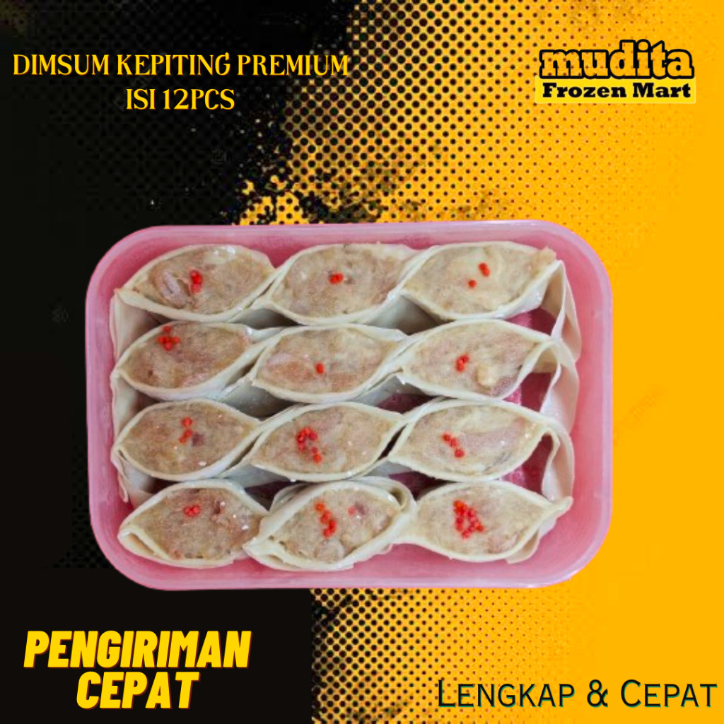 

Dimsum Kepiting Premium 12pcs