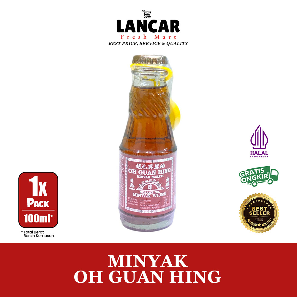 

MINYAK WIJEN MATAHARI OH GUAN HING 100 ML