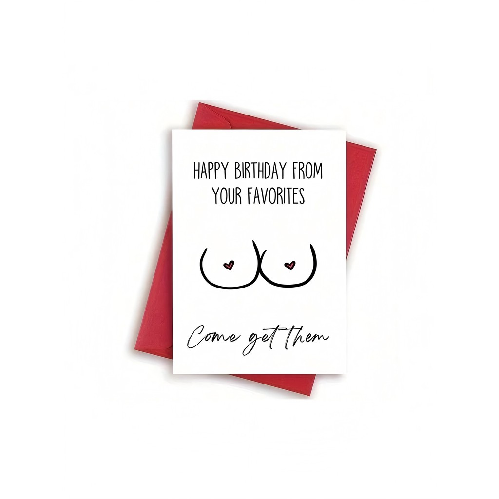 

1pc Funny Love Card Card Anniversary Gift Birthday Card I Love You Thiiiiis Much Small Business Supplies Thank Y