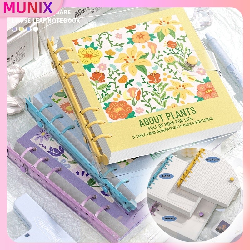 

Ready-CODNotebook Buku Binder B5 /Tulis Sekolah Lucu Buku Catatan Aesthetic/ Notebook Binder Ringkas