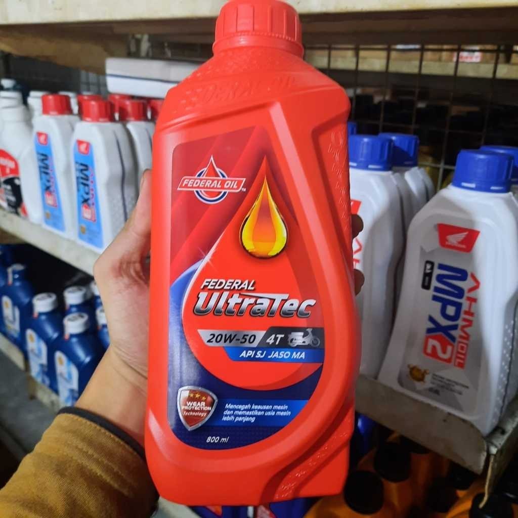 Oli Federal Ultratec  Oli Motor bebek