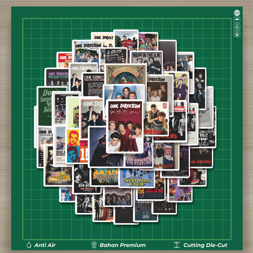 

HOT 50 PCS STIKER Stiker Poster Album One Direction Stiker Fashion Cars Decal Dingin Kartu Album Custom Vinyl Anti Air- Sticker Aesthetic Buku Journal Koper Casing HP Tablet Laptop Helm Motor Botol Minum