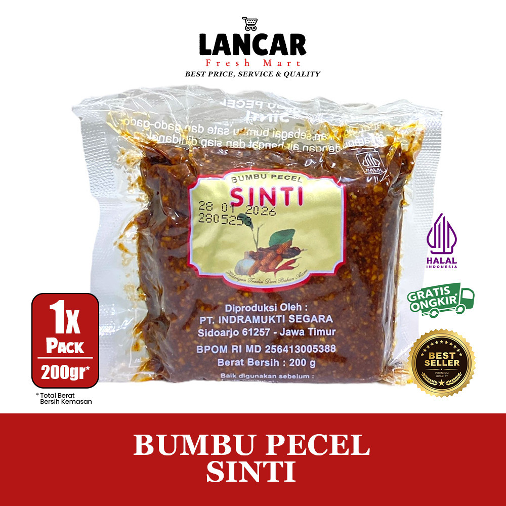 

SAMBEL PECEL BUMBU SINTI 200GR