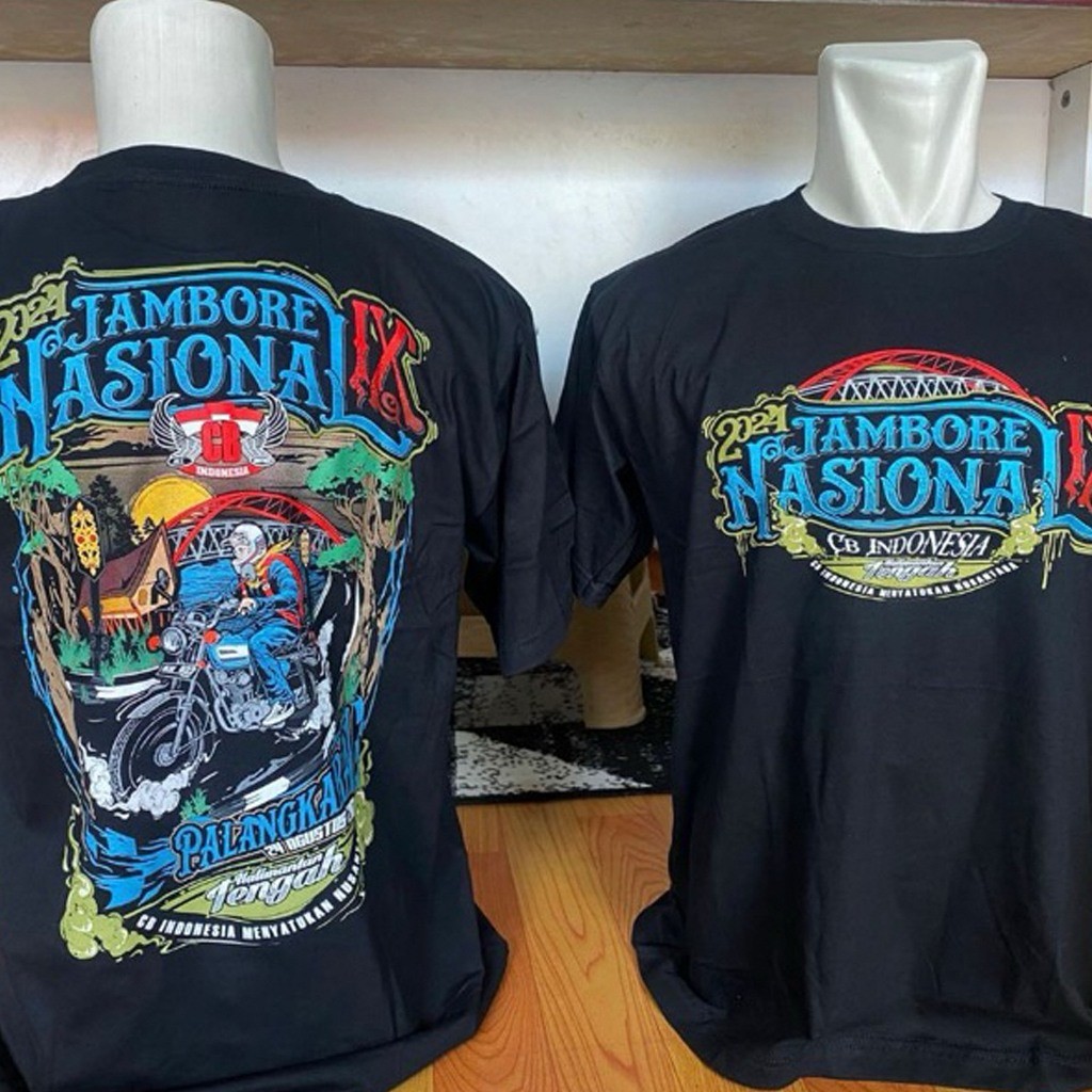 KAOS JAMNAS CB INDONESIA Palangkaraya Kalimantan Tengah / KAOS JAMBORE NASIONAL CBI Original