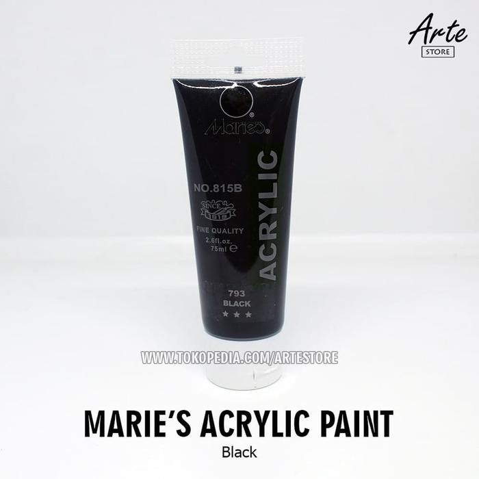 

Cat Acrylic MARIES 75ml Semua Warna - 104 T.White
