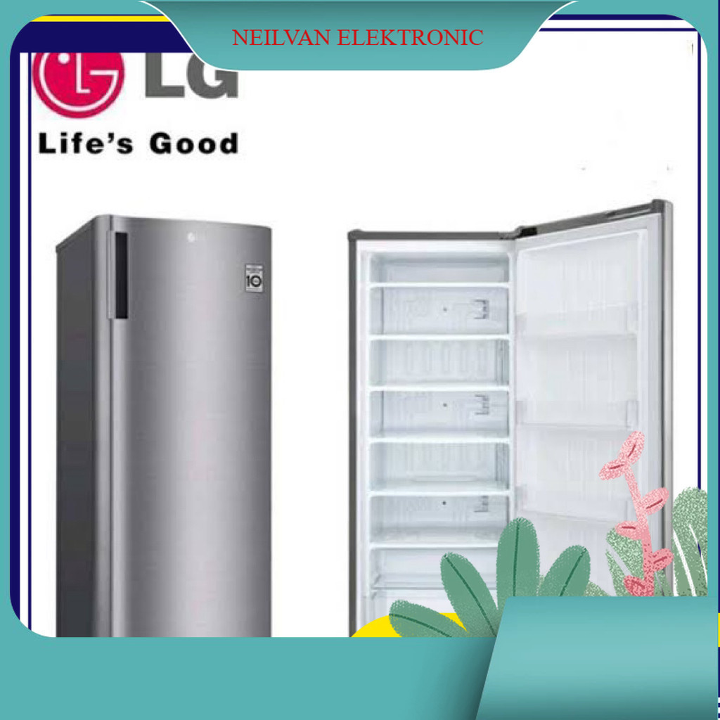 Freezer LG 6 rak buat es batu ori bergaransi resmi