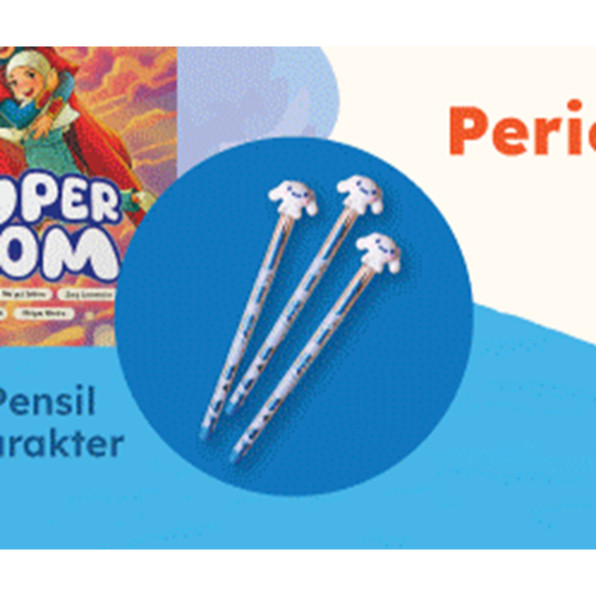 

[Pastel Books] TIDAK PENSIL KARAKTER HEWAN - MPCO