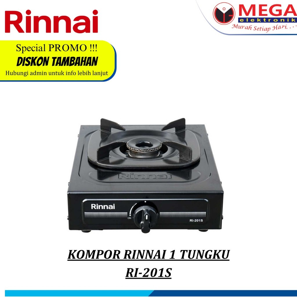 KOMPOR RINNAI 1 TUNGKU RI-201S