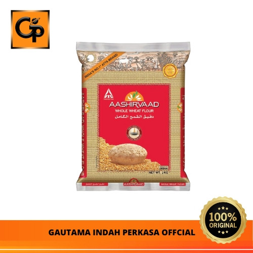 

Tepung Gandum Utuh AASHIRVAAD Whole Wheat Floor 2kg