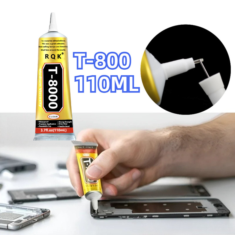 

110ml Lem T8000 Perekat Bening LCD Touchscreen Lem serbaguna Lem Touchscreen