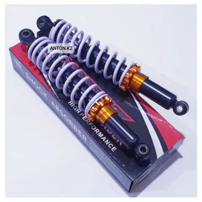 SHOCK BREAKER BELAKANG MOTOR JUPITER/JUPITER Z/JUPITER Z 1 NEW/BURHAN - Putih