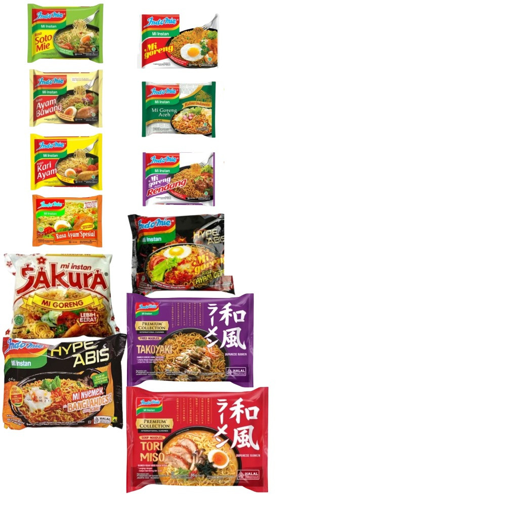 

#INDOFOOD INDOMIE/SAKURA/ ALL VARIAN