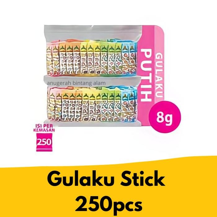 

Gulaku Stick dan Sachet isi 250pcs @8Gr - Stick