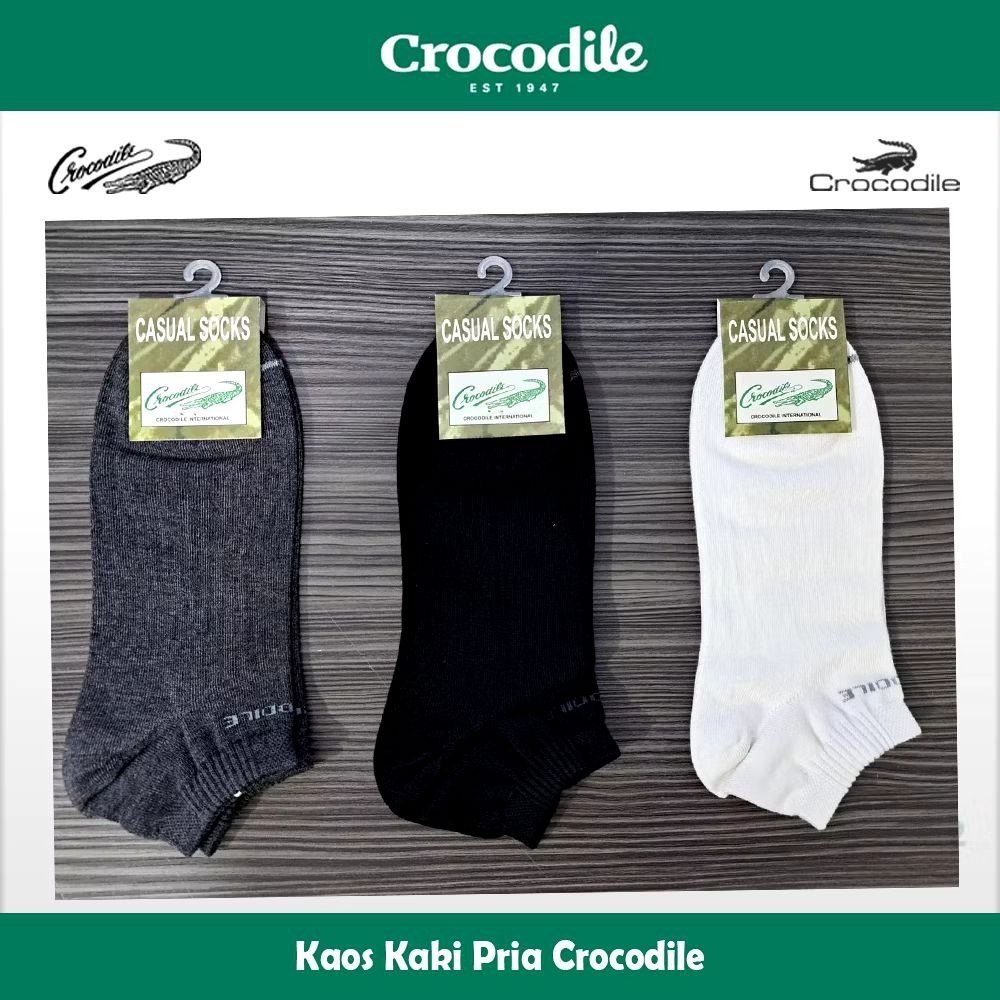 Kaos Kaki Pria CROCODILE ISBS (1 PCS) Kaos Kaki Crocodile ORIGINAL - SB