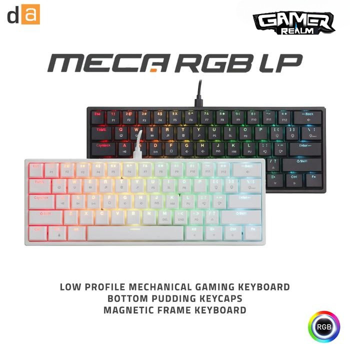 Digital Alliance Meca 6 Low Profile RGB Mechanical Gaming Keyboard