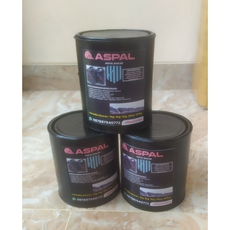 Terlaris Aspal Bakar/padat ukuran 1kg