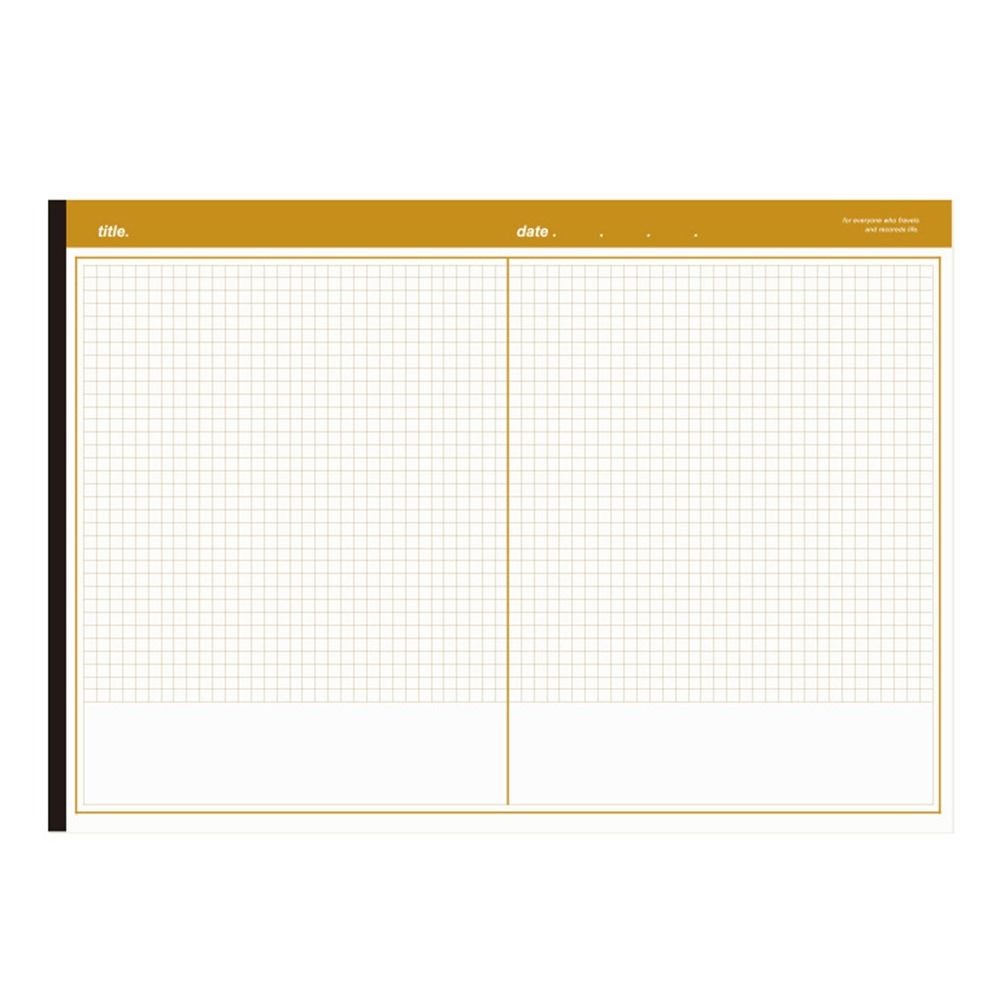 

20Sheets/Book Simplicity B5 B5 Notebook Horizontal Tearable Writing Memo Pads Legal Pad Students
