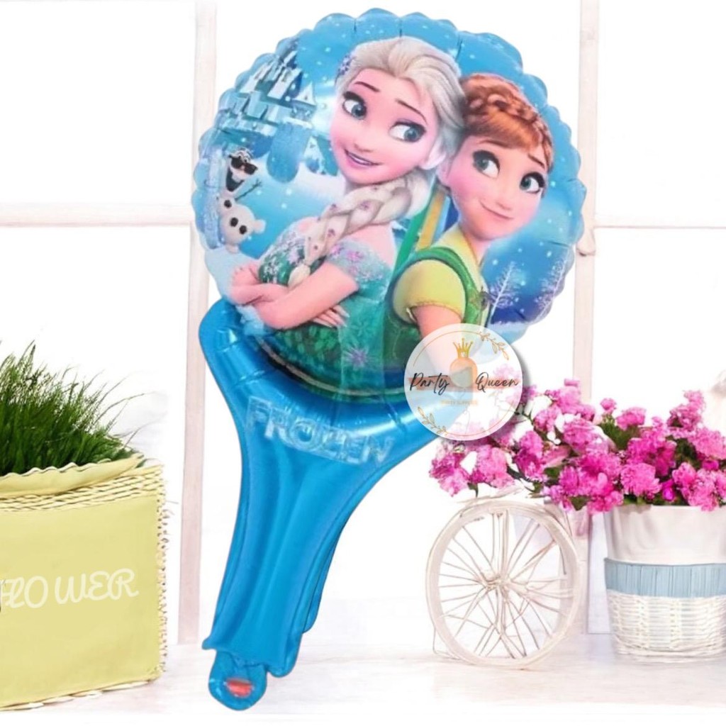 Balon Foil Pentungan Frozen / Balon Tongkat  Karakter Frozen