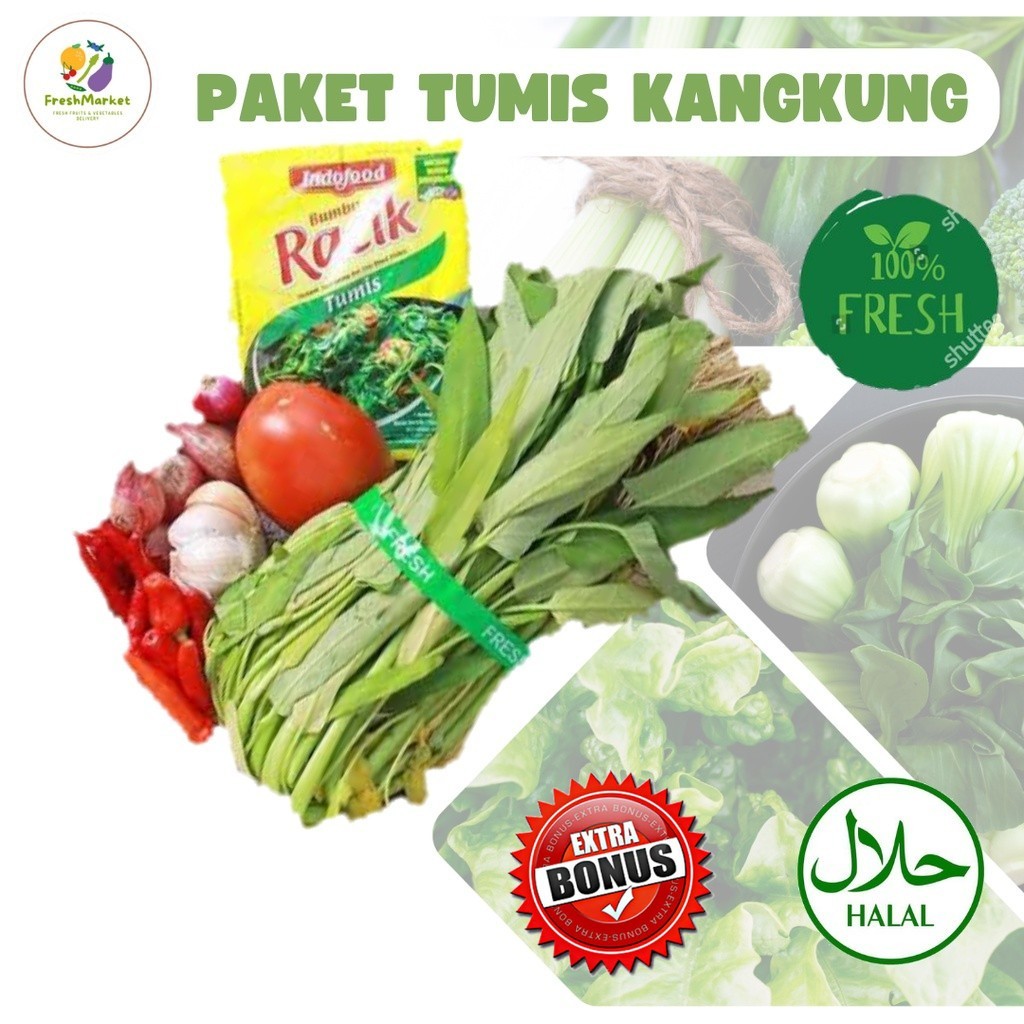 

Paket Sayur Tumis Kangkung Sayurinstant
