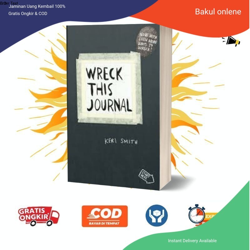 Wreck This Journal by Keri Smith (English)