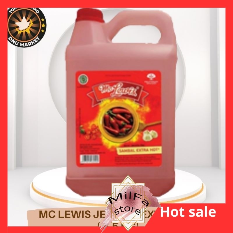 

MF1170 MC LEWIS 5.5 KG JERIGEN SAMBAL EXTRA HOT DRIGEN