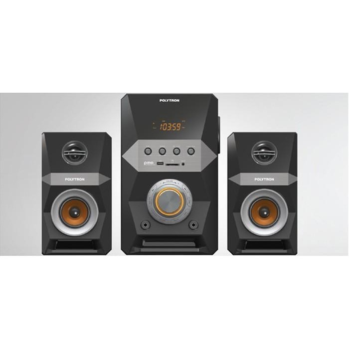 Speaker Polytron Salon Aktif Besar Bluetooth Radio Karaoke Original