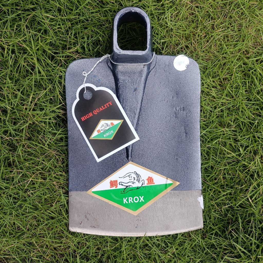 Cangkul Pacul Cap KROX Original Import 100% - Cangkul Baja Anti Lengket Siap Pakai Cangkul Baja Asli