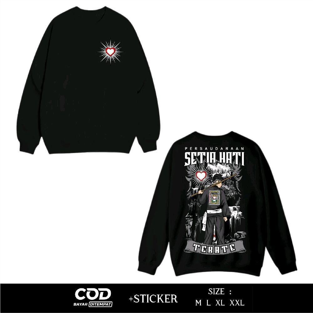 SWEATER PSHT PERSATUAN SETIA HATI TERATE - SWEATER SH TERATE LENGAN PANJANG - SWEATER SH TERATE  TER