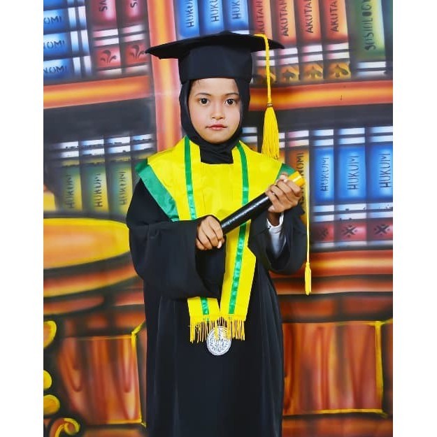 TOGA WISUDA ANAK SD/SERAGAM WISUDA SD