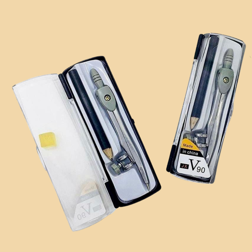 

AC Jangka Set Pensil Kotak V90 perlengkapan sekolah