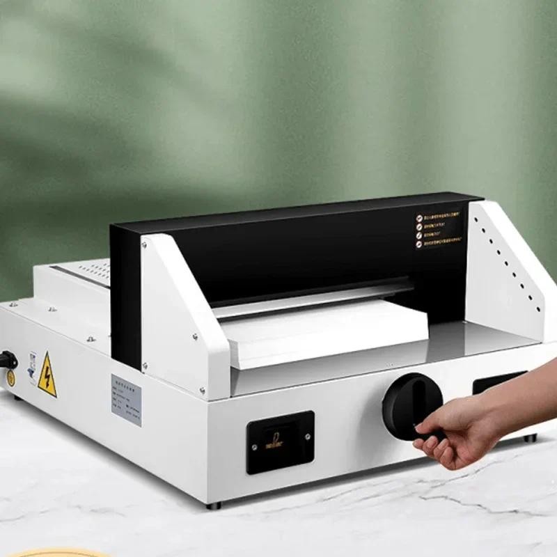 

220v Electric Electric Paper Cutter GD1090 Desktop A4 Paper Cutter Photo Brake Paper Cutter