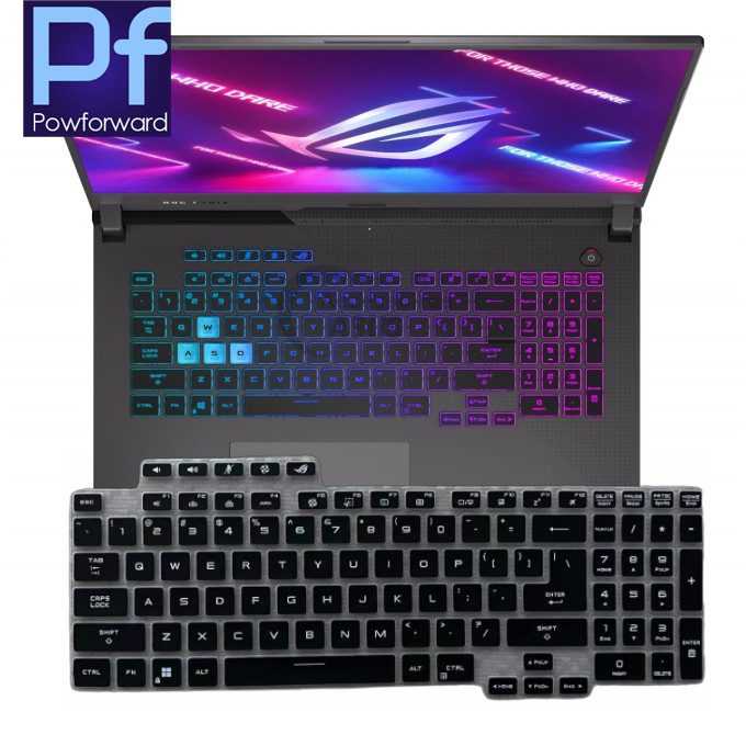 Silicone Laptop Keyboard Cover For ASUS ROG STRIX G17 G713RC G713RM G713RW G713R G713QM G713QC G713 