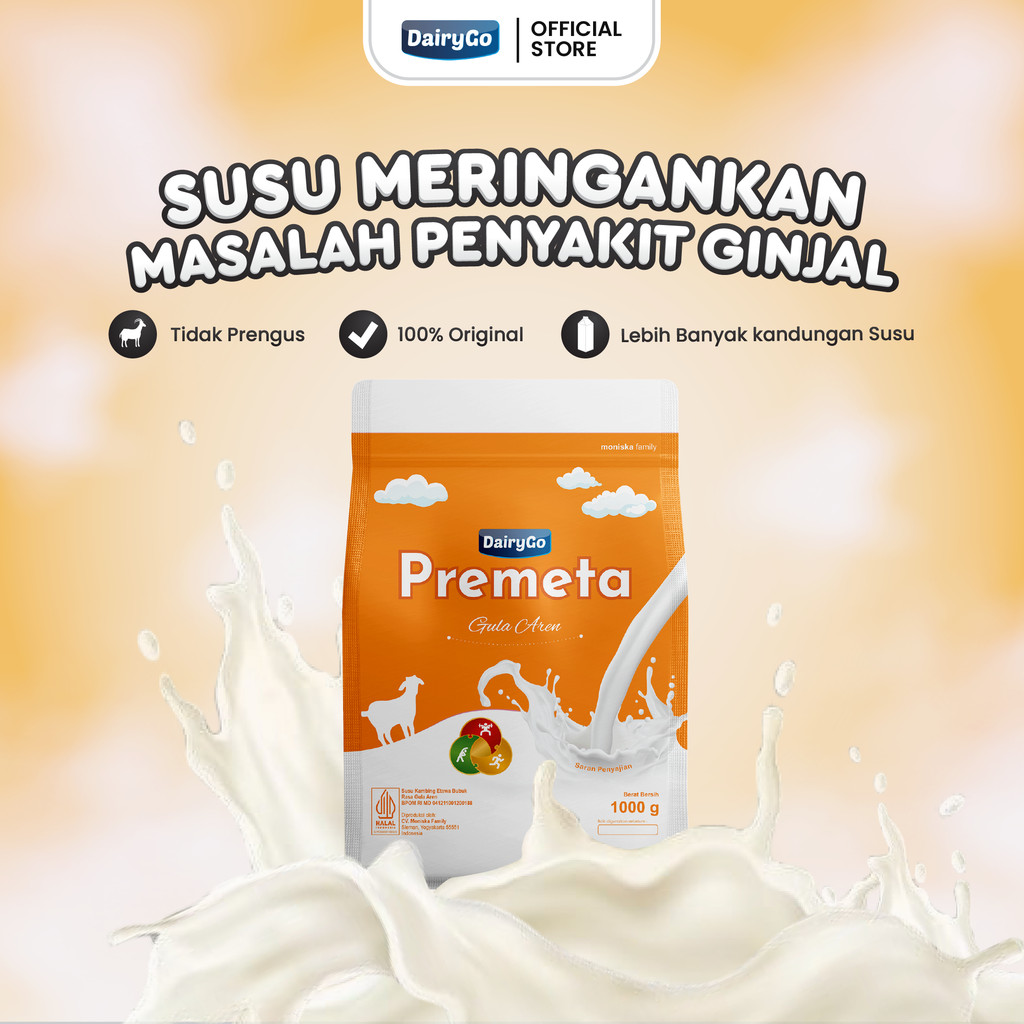 

Susu Kambing Etawa Bubuk Aren 1kg Alami Bantu Atasi Asam Urat Kesemutan dan Kebas