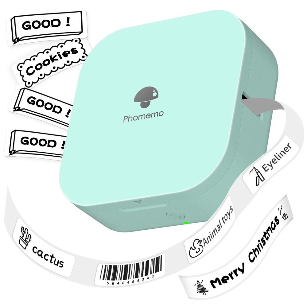 

Phomemo Q30 Paper Sticker Wireless Label Printer Pocket Handheld Printer Thermal Price Label Sticker Marker Home Office Use