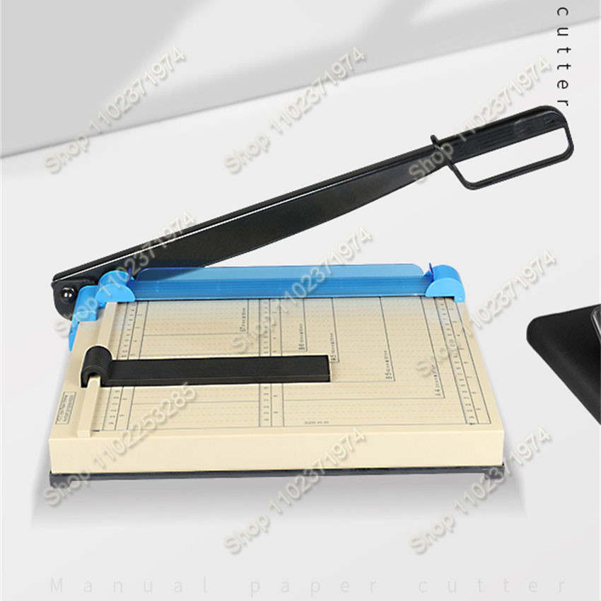 

Paper Cutting Tool Manual A4 paper cutter, office paper mini cutter for Cardstock Photos Postcards Crafting Office Supplies