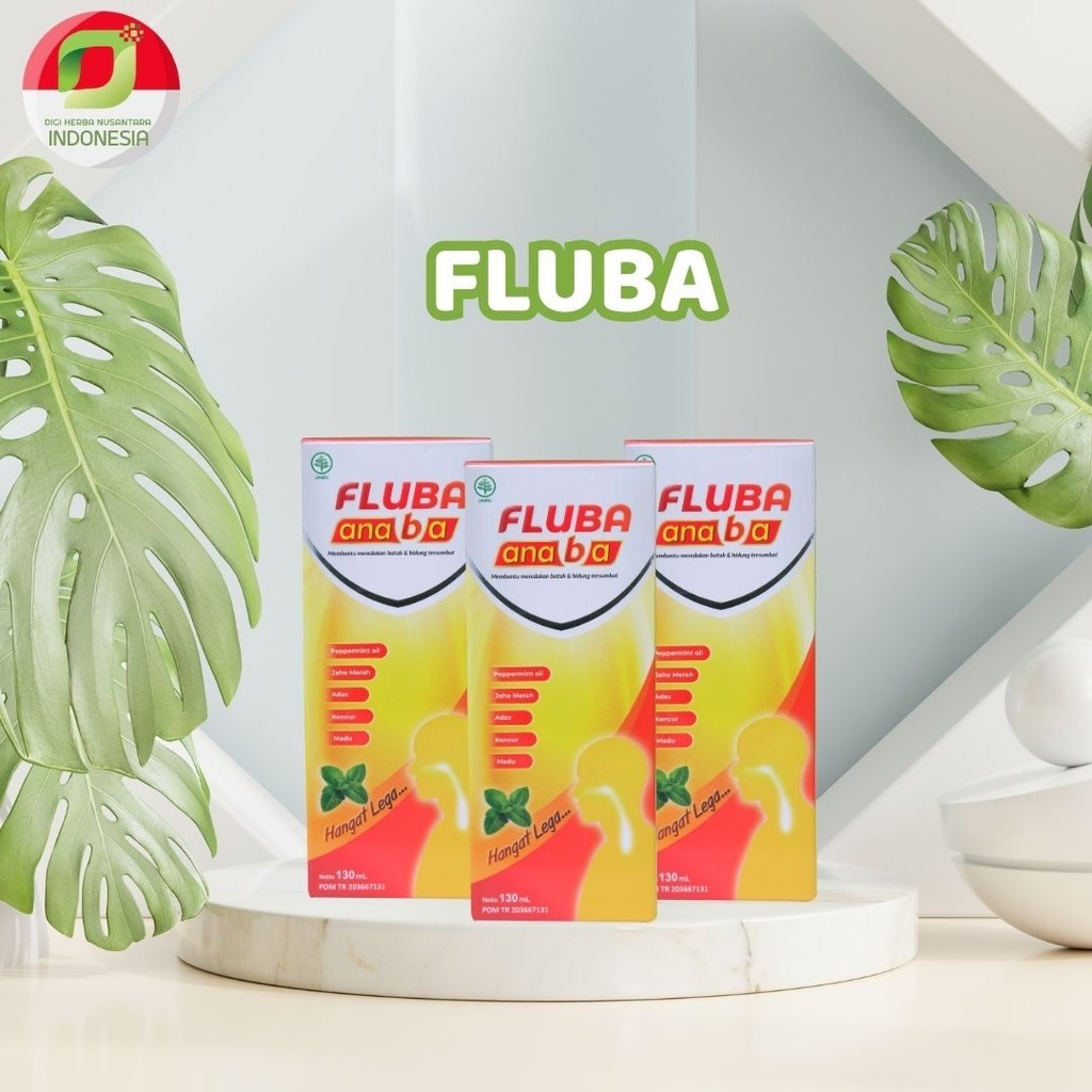 

Fluba Anaba - Madu Herbal Bantu Mengatasi Batuk Amandel 3 Box