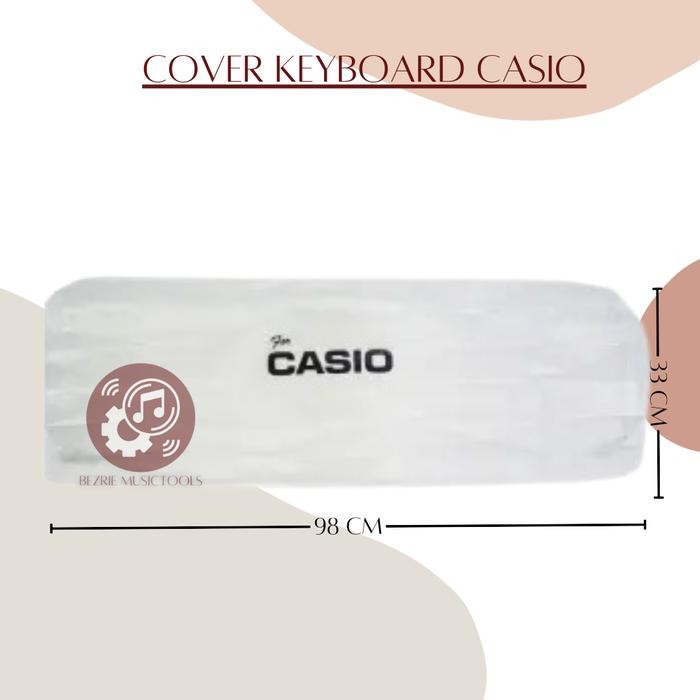 Cover Keyboard Casio Clear Casio Penutup Debu Keyboard
