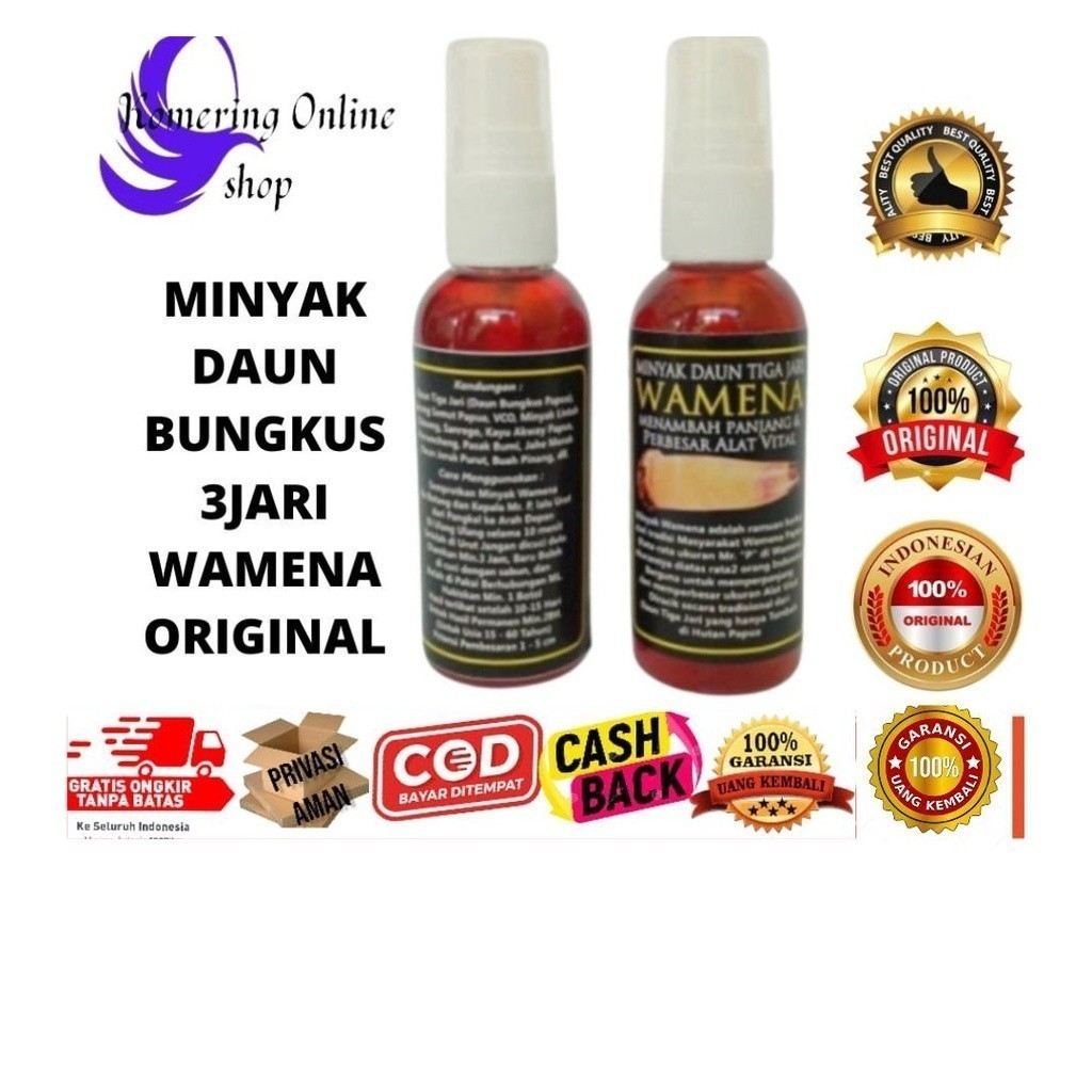 BEST PROMO!!!! MINYAK WAMENA DAUN 3JARI ORIGINAL By dragonliving