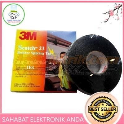 

MUMPUNG PROMO 3M ISOLASI LISTRIK SCOTCH 23 | RUBBER SPLICING TAPE Solasi Suhu 130°CTERLARIS